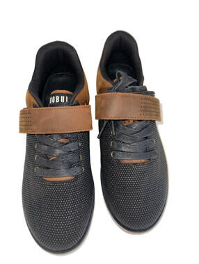 NOBULL Leather Lifter - Brown / Black - Unisex Men's 4.5 / Women's 6 (NWOB)